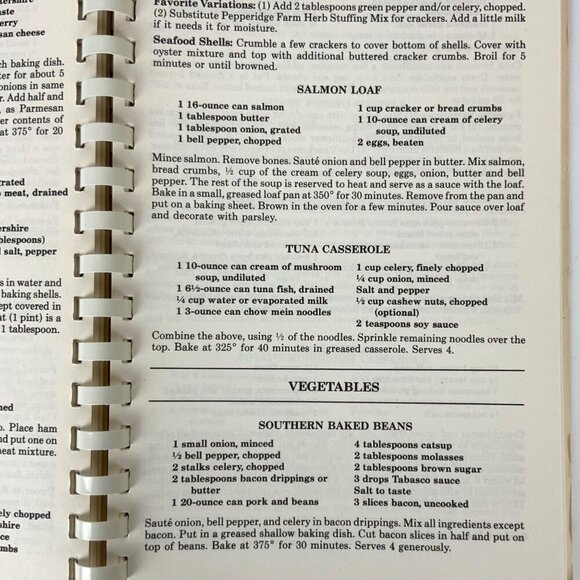 Christmas Favorites Spiral-Bound The Holiday Handbook 1990 Edition Recipes Tips - Picture 12 of 16